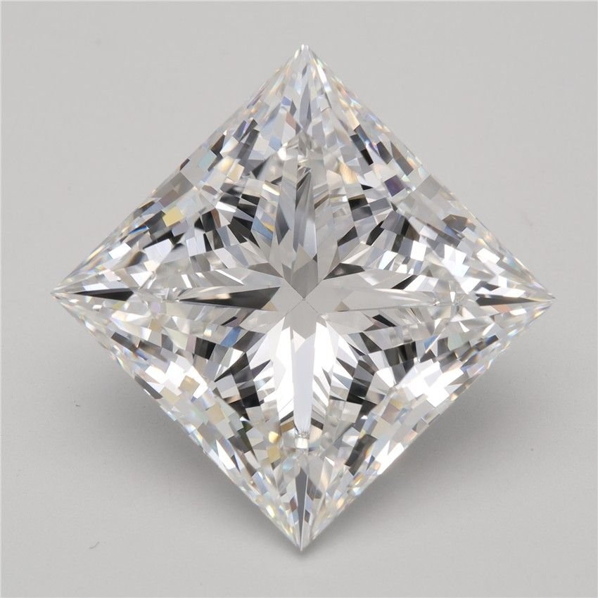 14.15ct E VVS2 Rare Carat Ideal Cut Princess Lab Grown Diamond
