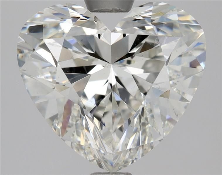 2.03ct I SI2 Rare Carat Ideal Cut Heart Diamond