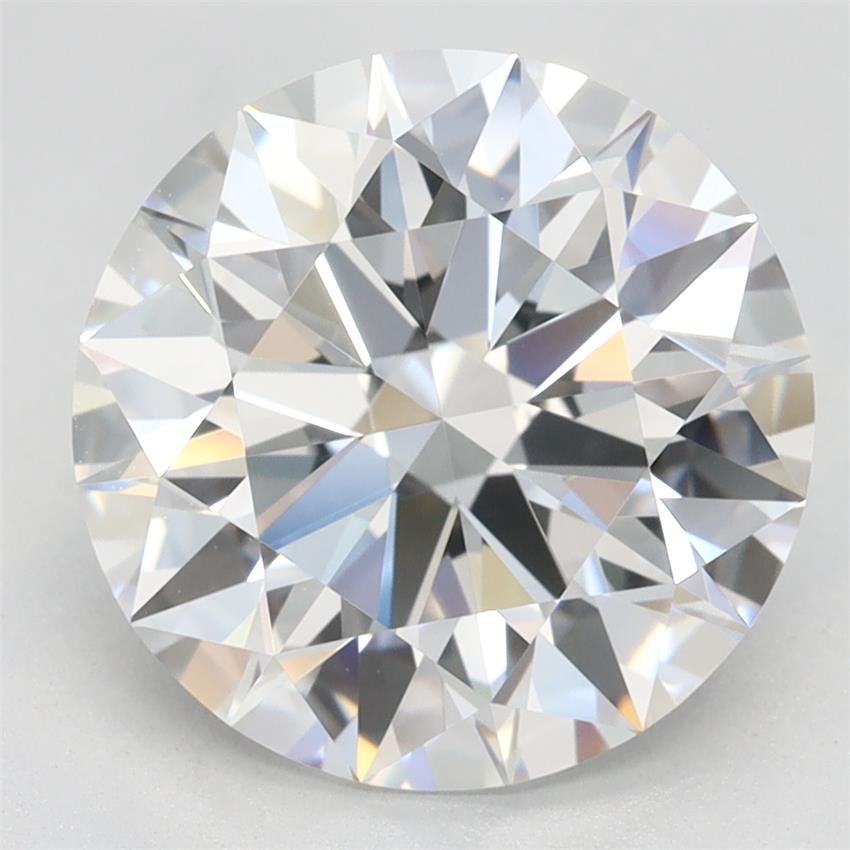 3.58ct E VVS1 Rare Carat Ideal Cut Round Lab Grown Diamond