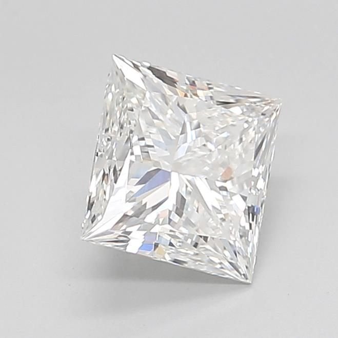 2.05ct E VVS2 Rare Carat Ideal Cut Princess Lab Grown Diamond