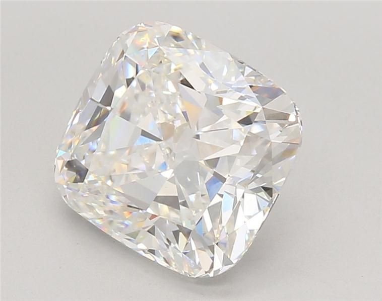 4.08ct F VS1 Rare Carat Ideal Cut Cushion Lab Grown Diamond