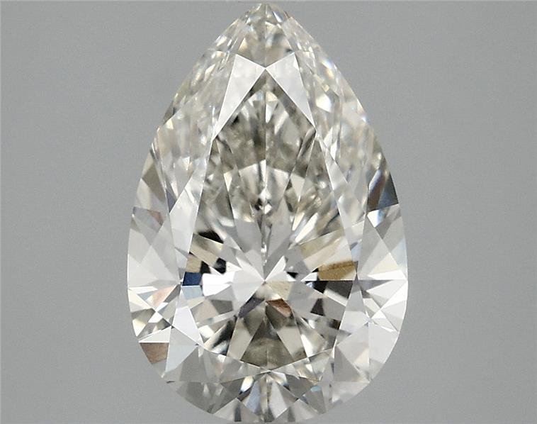 2.44ct H VS1 Rare Carat Ideal Cut Pear Lab Grown Diamond