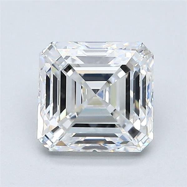 1.31ct F VS2 Very Good Cut Asscher Diamond