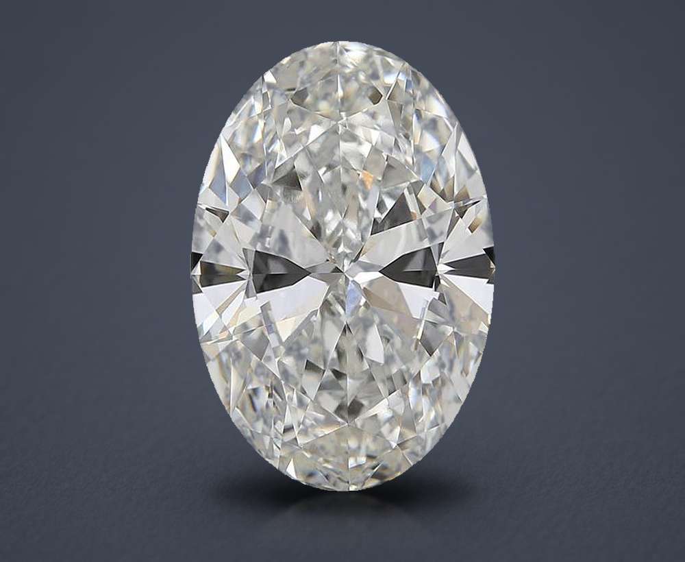 7.21 Carat Oval Lab Diamond