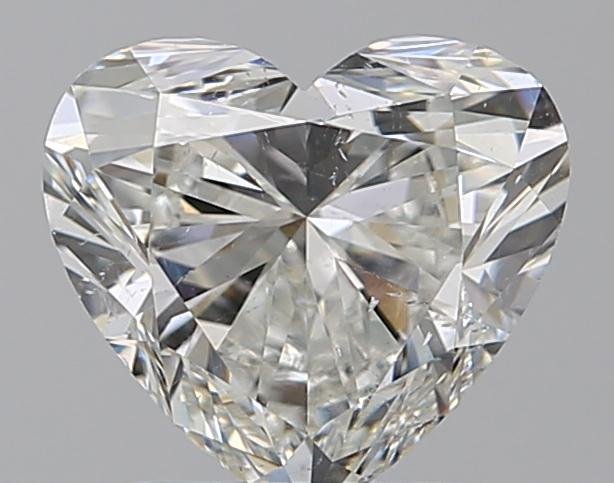 1.70ct H SI2 Rare Carat Ideal Cut Heart Diamond