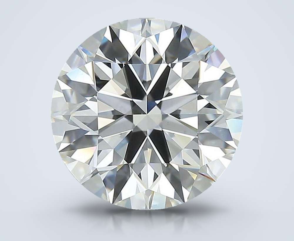 3.41 Carat Round Natural Diamond