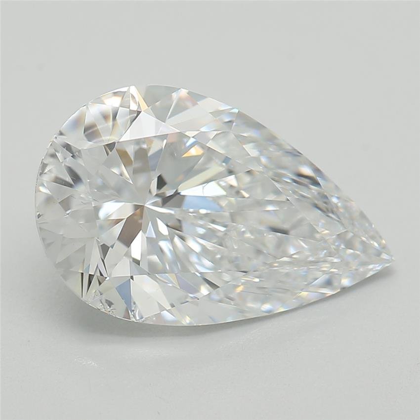 2.06ct E VS2 Rare Carat Ideal Cut Pear Lab Grown Diamond
