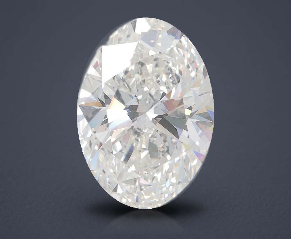 4.26 Carat Oval Lab Diamond