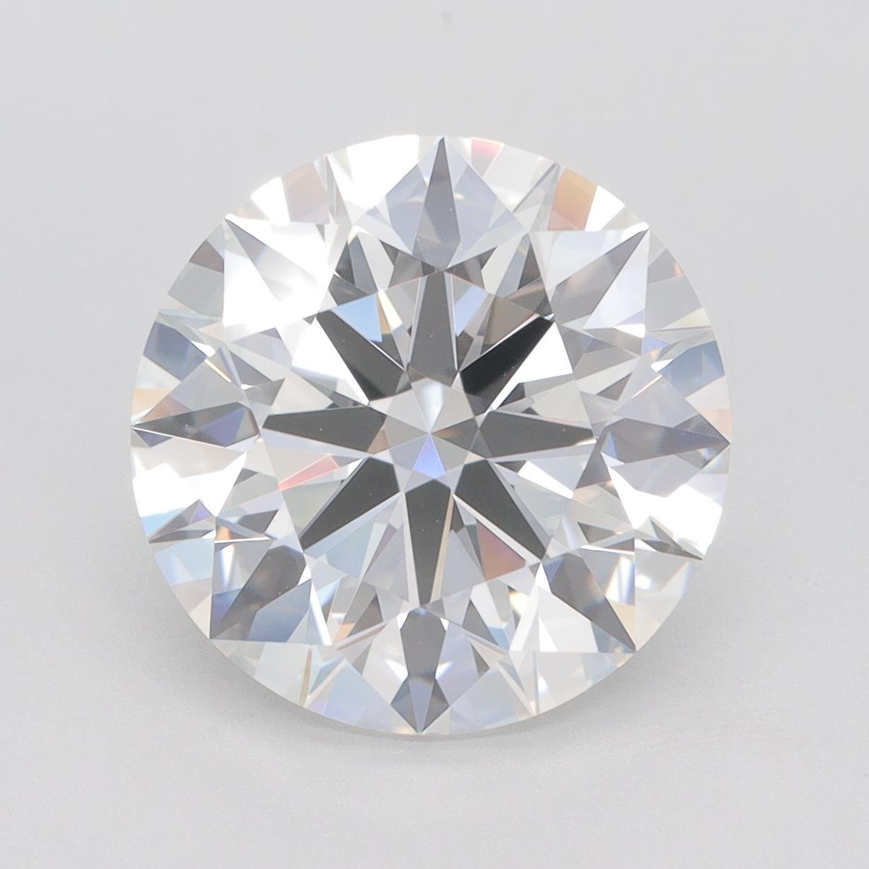 5.28ct H VVS2 Rare Carat Ideal Cut Round Lab Grown Diamond