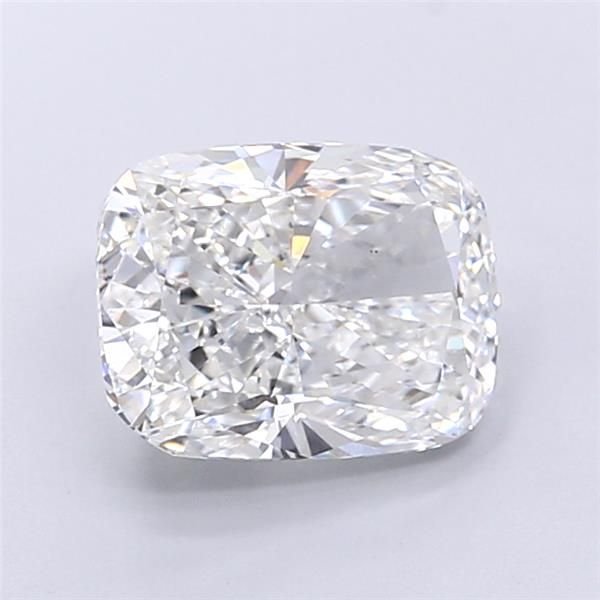4.04ct F VS1 Rare Carat Ideal Cut Cushion Lab Grown Diamond