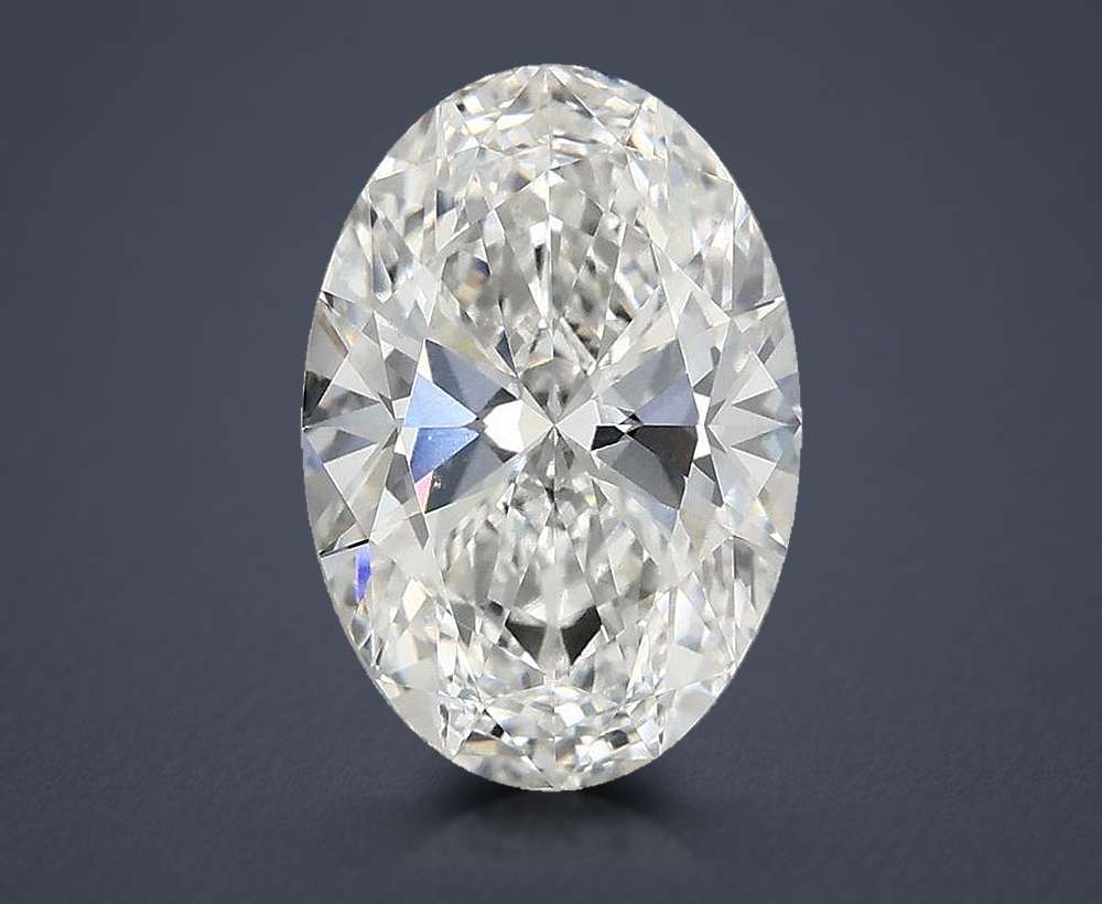 2.82 Carat Oval Lab Diamond