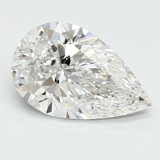 1.22ct E VS2 Rare Carat Ideal Cut Pear Lab Grown Diamond