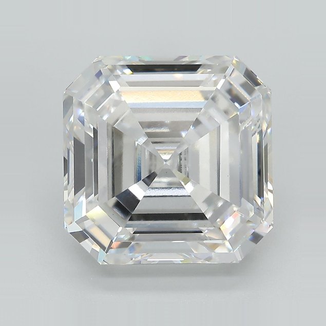 10.08ct F VVS2 Excellent Cut Asscher Lab Grown Diamond