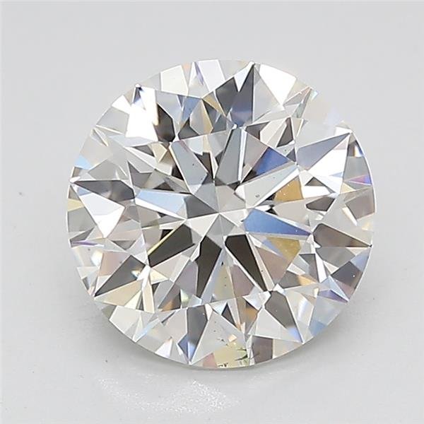 2.06ct G VS2 Rare Carat Ideal Cut Round Lab Grown Diamond