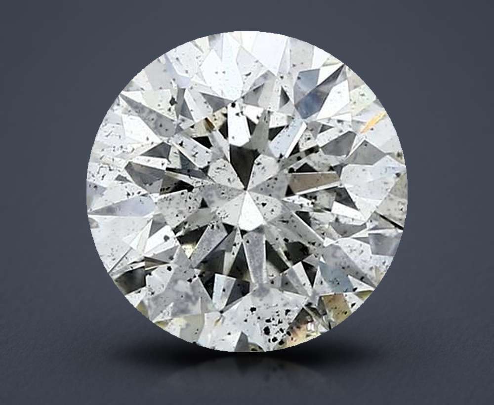 2.60 Carat Round Natural Diamond