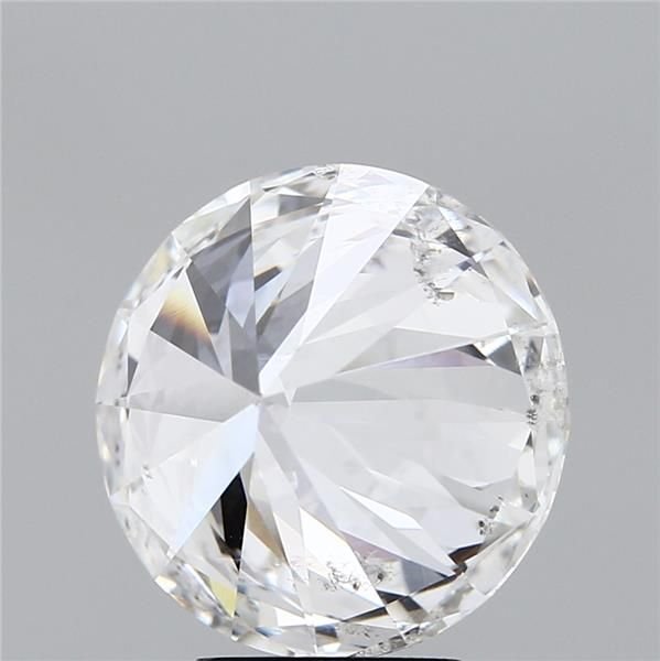 5.01ct F SI2 Rare Carat Ideal Cut Round Diamond