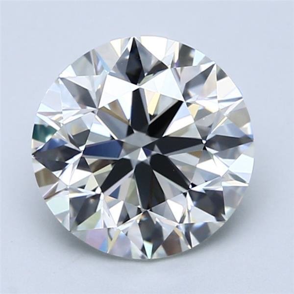 2.70ct J VVS1 Excellent Cut Round Diamond