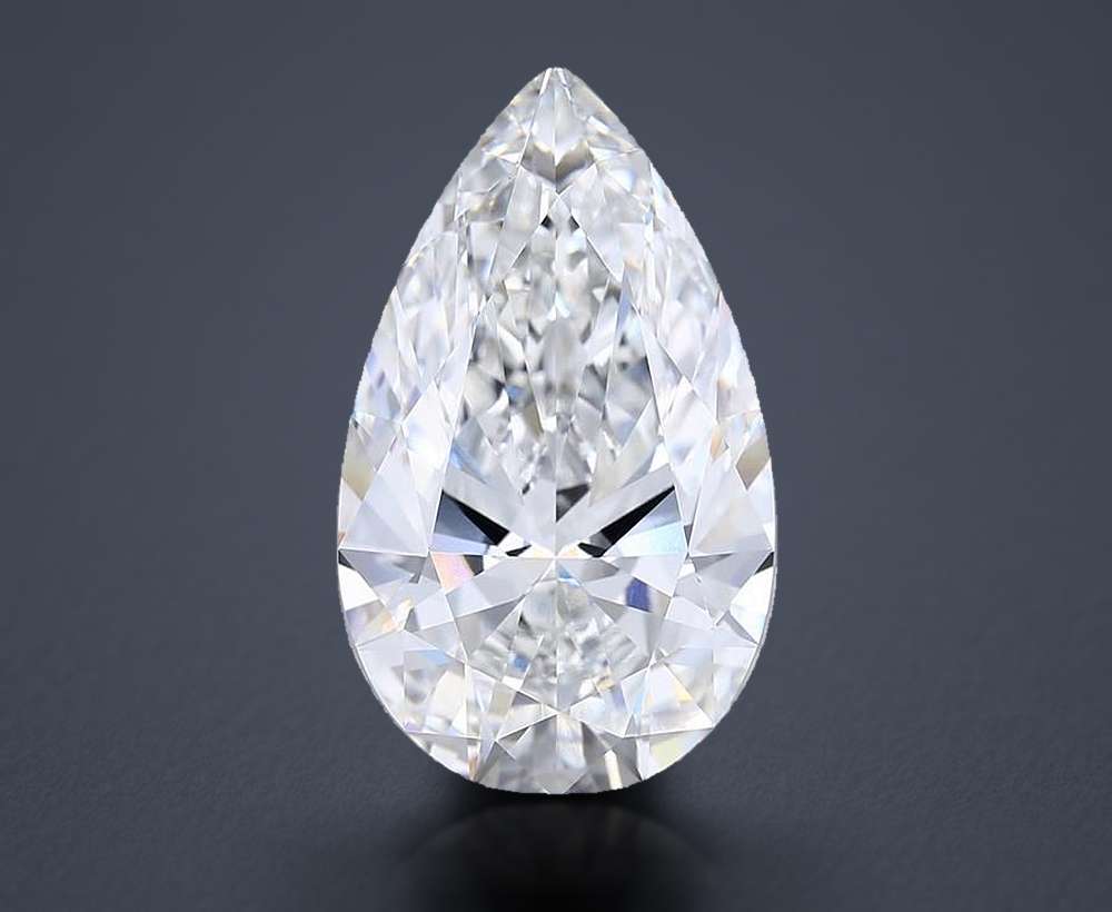 12.05 Carat Pear Lab Diamond