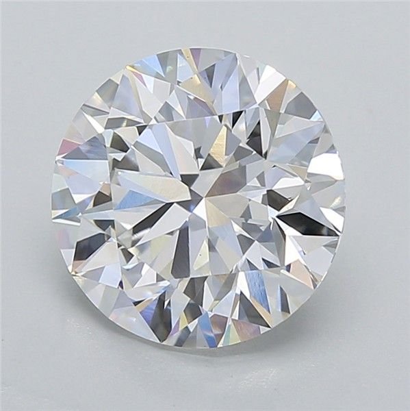 3.02ct F VS1 Rare Carat Ideal Cut Round Lab Grown Diamond
