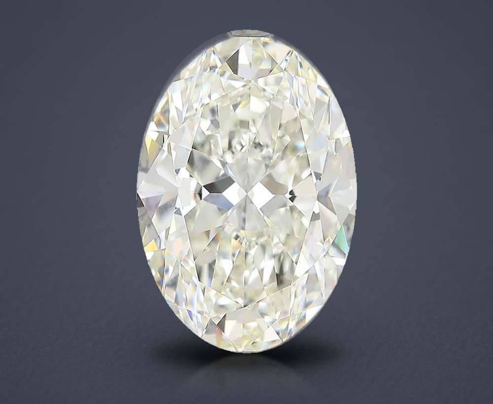 6.08 Carat Oval Natural Diamond