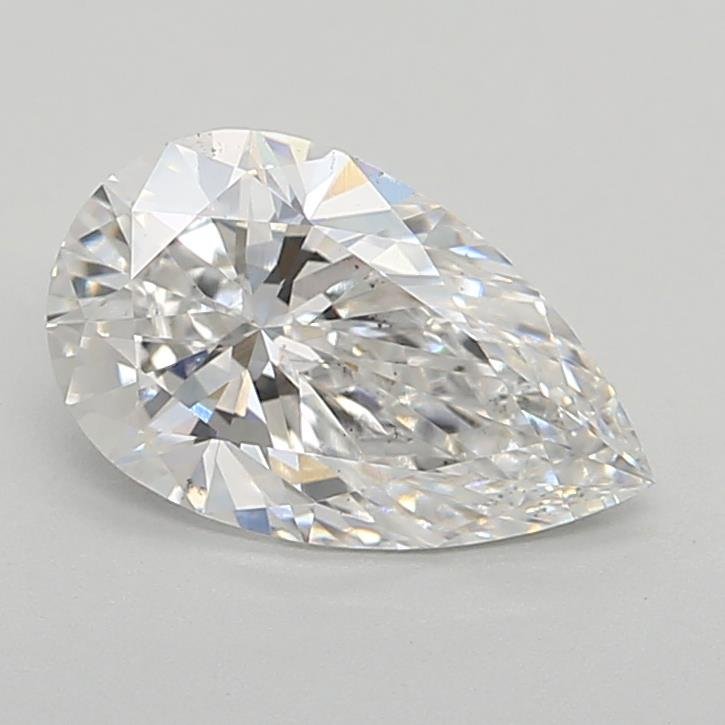 0.95ct E VS2 Rare Carat Ideal Cut Pear Lab Grown Diamond