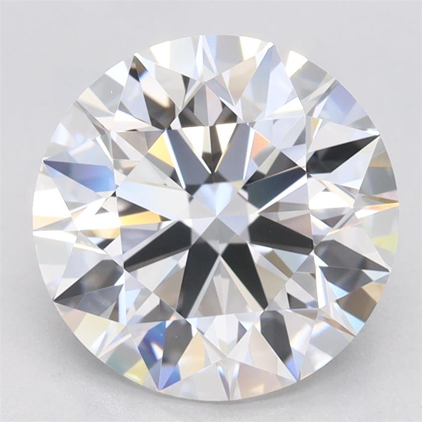 3.29ct E VVS1 Rare Carat Ideal Cut Round Lab Grown Diamond