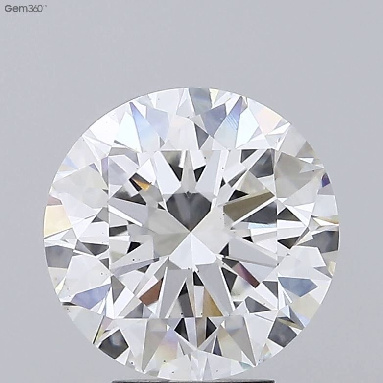 5.00 Carat Round Lab Diamond