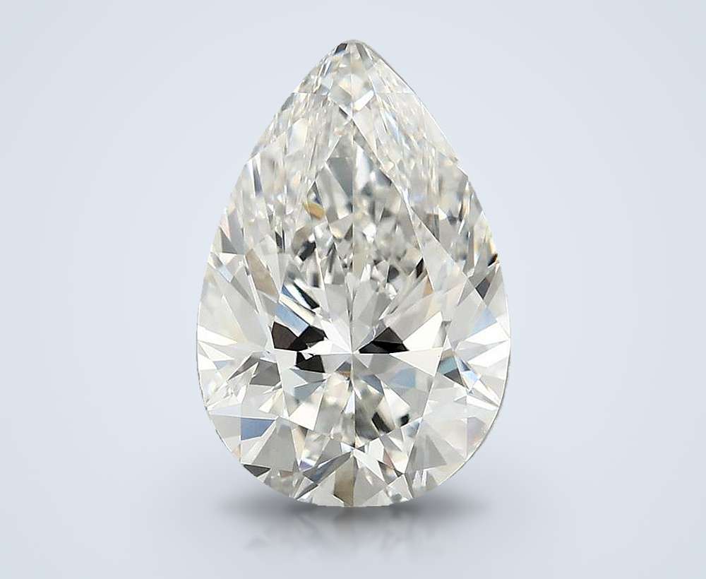 3.00 Carat Pear Lab Diamond