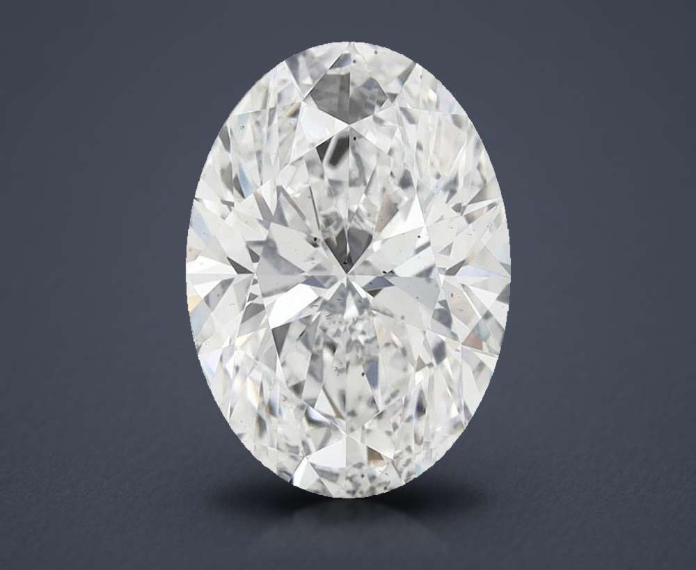 2.82 Carat Oval Lab Diamond