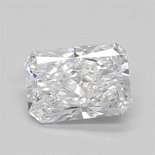 0.63ct D VVS1 Rare Carat Ideal Cut Radiant Lab Grown Diamond