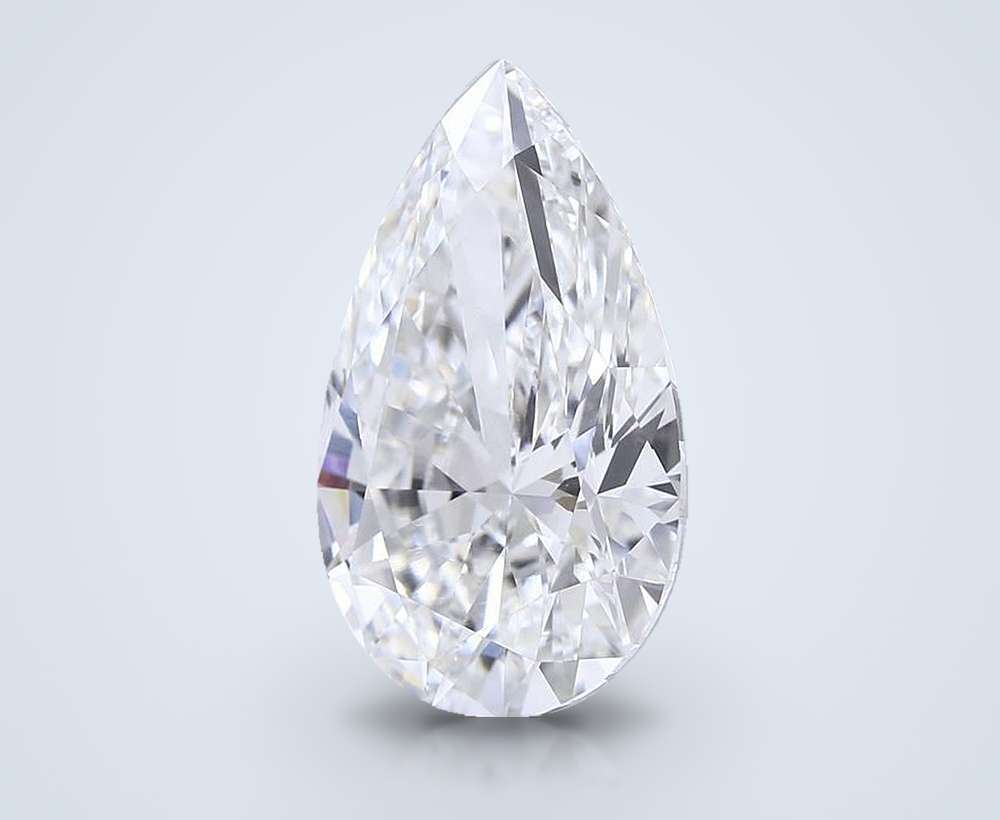 12.09 Carat Pear Lab Diamond