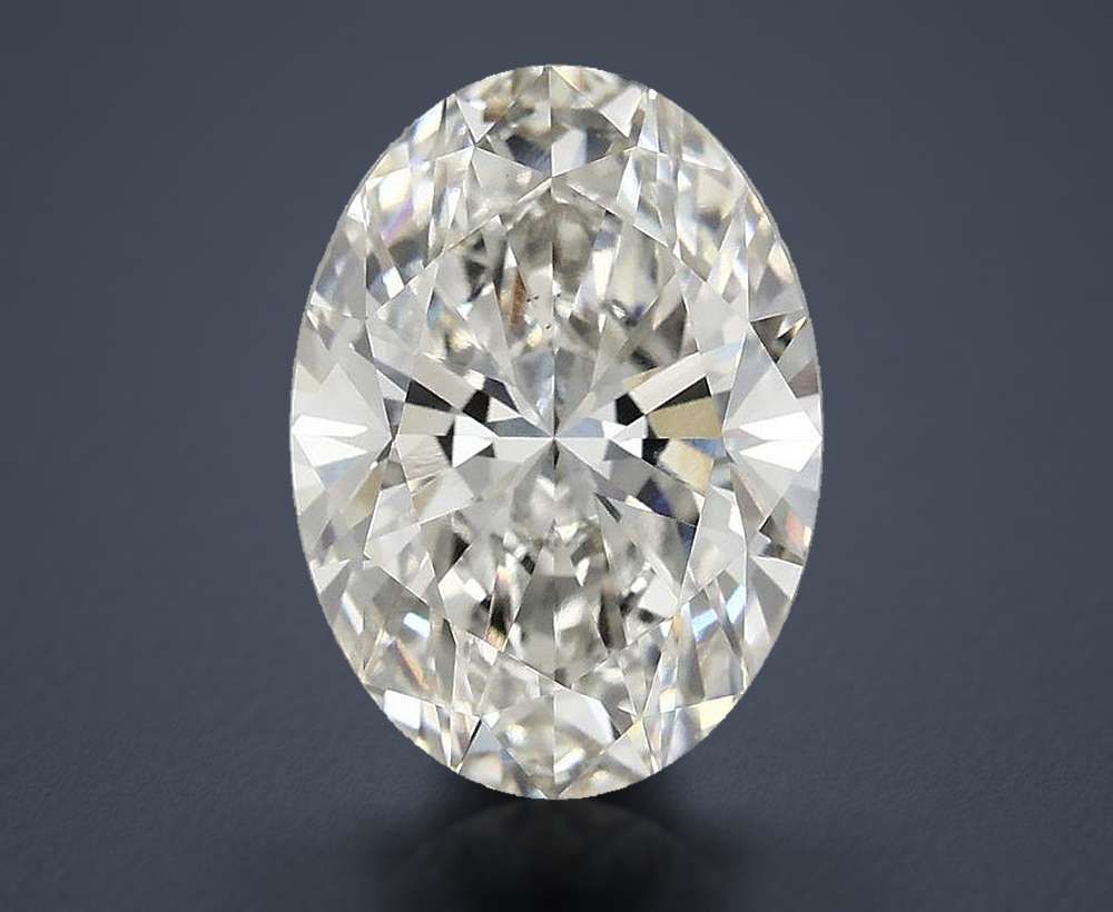 3.94 Carat Oval Lab Diamond