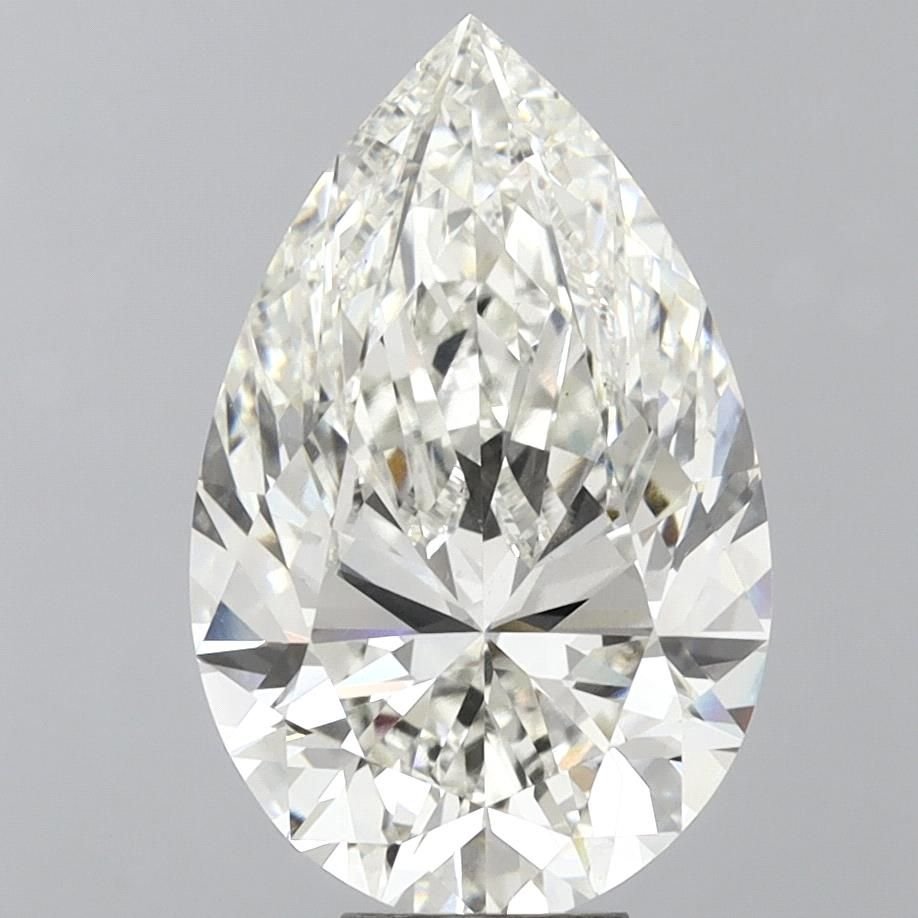 10.13ct H VS1 Rare Carat Ideal Cut Pear Lab Grown Diamond