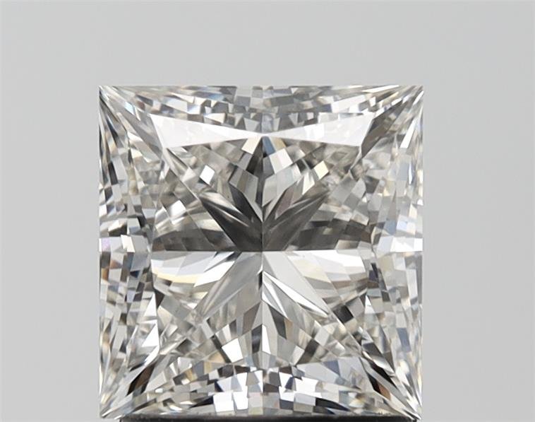 2.66ct H VS1 Rare Carat Ideal Cut Princess Lab Grown Diamond