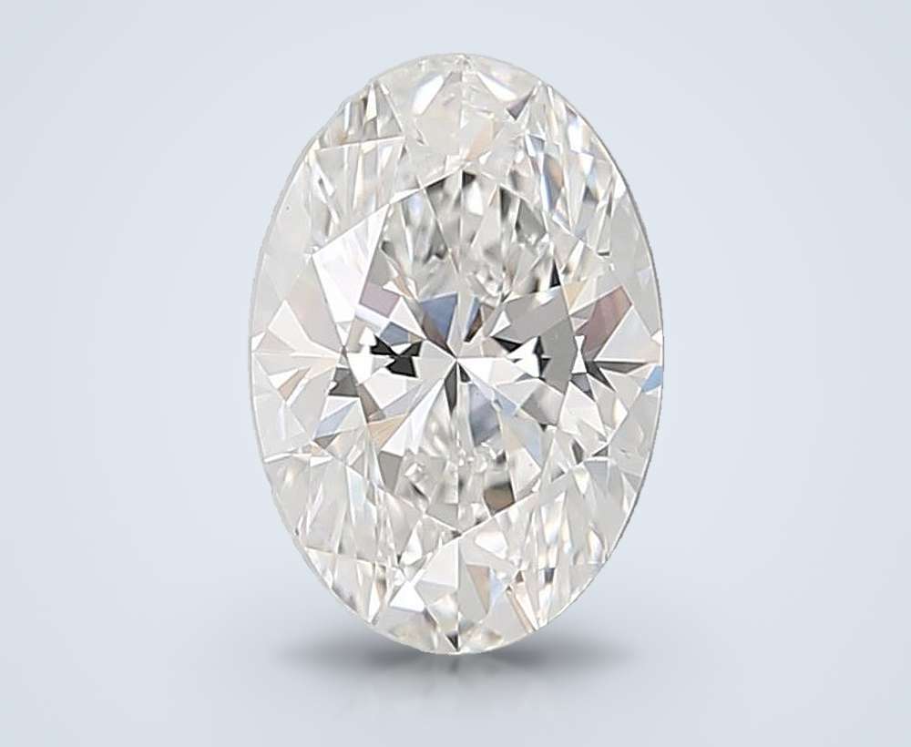 3.37 Carat Oval Lab Diamond