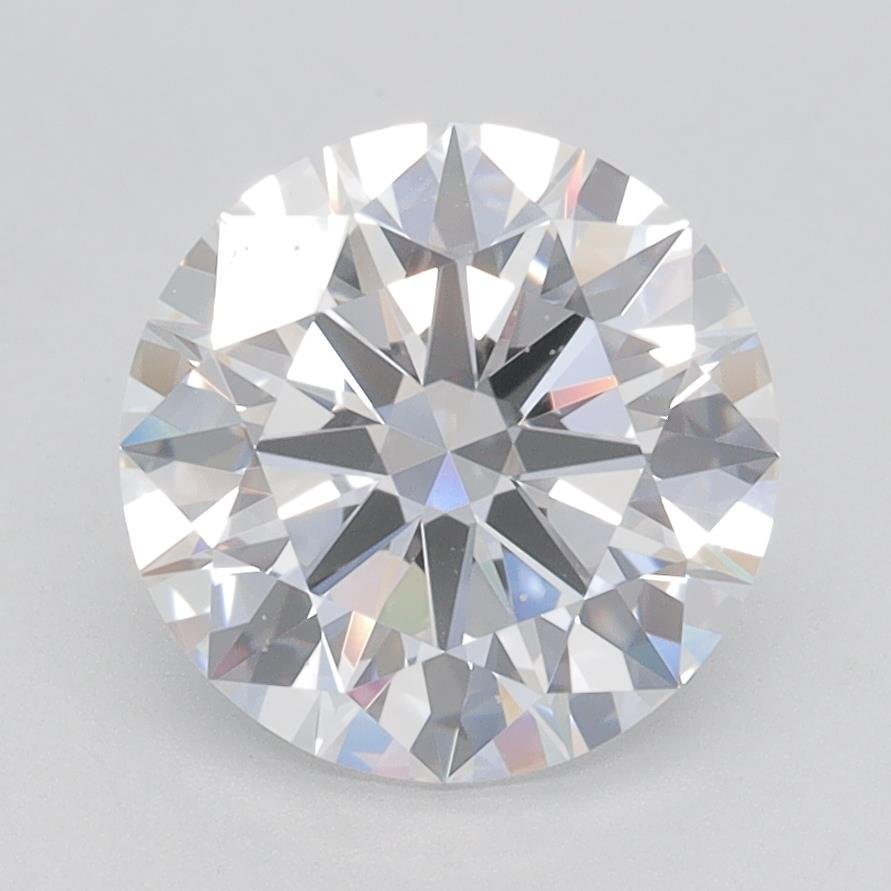 2.45ct D VVS1 Rare Carat Ideal Cut Round Lab Grown Diamond