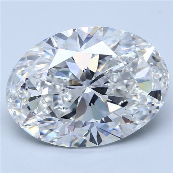 10.48ct G VVS2 Rare Carat Ideal Cut Oval Lab Grown Diamond