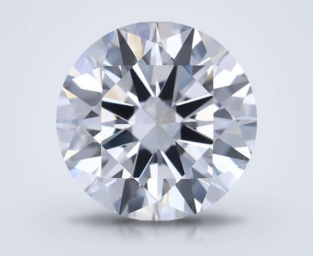 0.87 Carat Round Lab Diamond