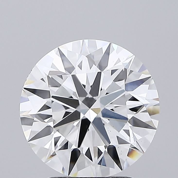 2.47ct G VS2 Rare Carat Ideal Cut Round Lab Grown Diamond