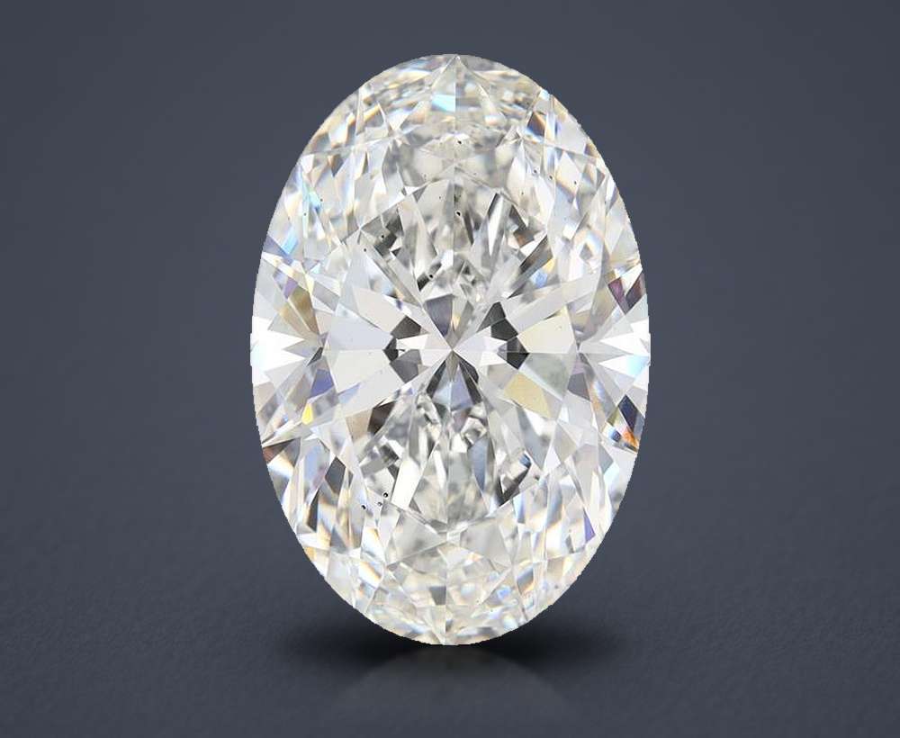 9.39 Carat Oval Lab Diamond