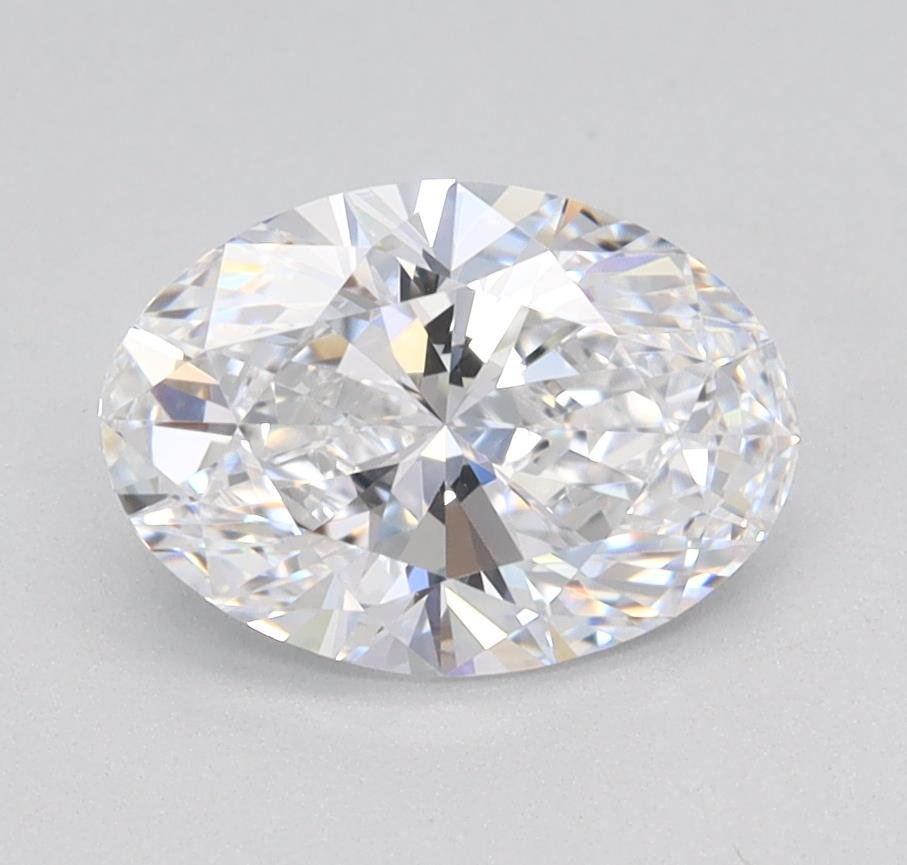 1.09ct D VVS2 Rare Carat Ideal Cut Oval Lab Grown Diamond