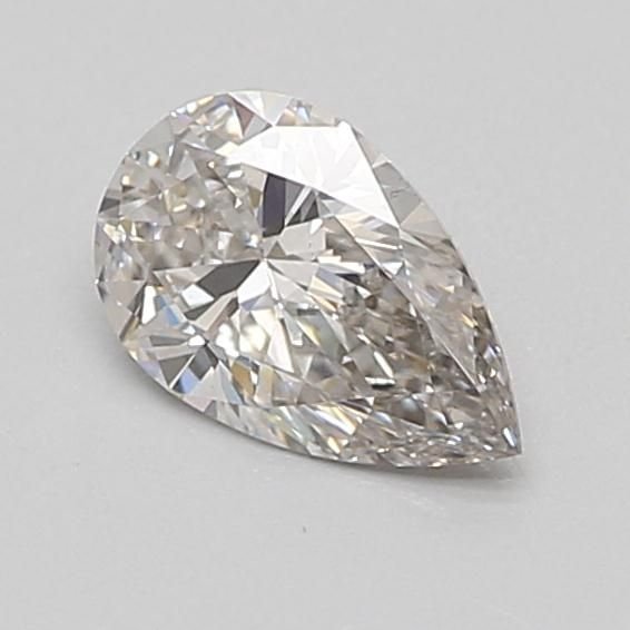 0.79ct H VS1 Rare Carat Ideal Cut Pear Lab Grown Diamond