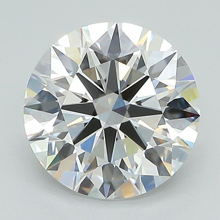 2.09ct D VVS1 Rare Carat Ideal Cut Round Lab Grown Diamond