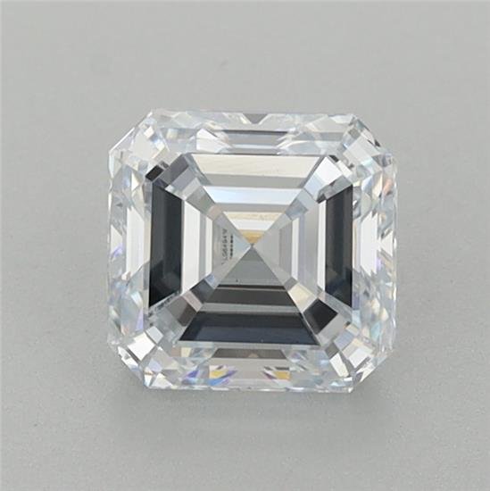 1.05ct F VS1 Very Good Cut Asscher Lab Grown Diamond