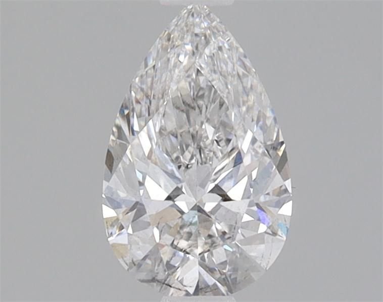 0.88ct F SI1 Rare Carat Ideal Cut Pear Lab Grown Diamond