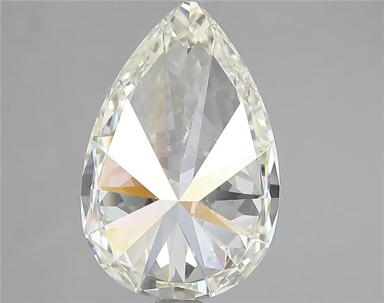 4.01ct K IF Rare Carat Ideal Cut Pear Diamond