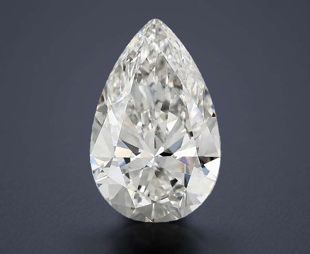 2.50 Carat Pear Lab Diamond