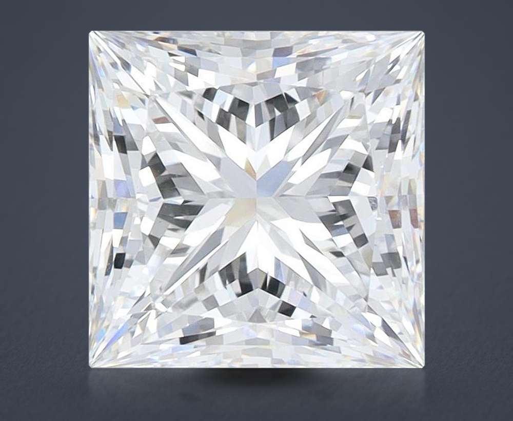 3.82 Carat Princess Lab Diamond
