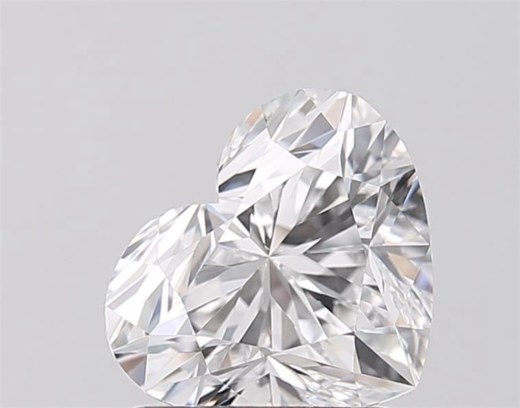 1.72ct E VVS2 Rare Carat Ideal Cut Heart Lab Grown Diamond