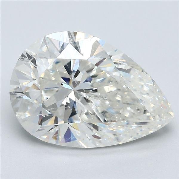 4.53ct I SI2 Very Good Cut Pear Diamond